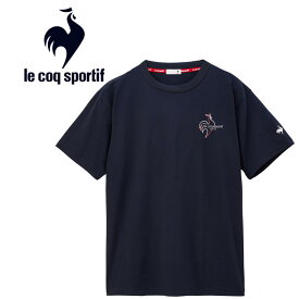 メール便配送 ルコック スポルティフ le coq sportif ショートスリーブシャツ半袖 メンズ QMMXJA03-NV