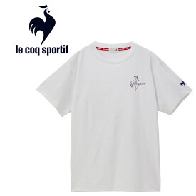 メール便配送 ルコック スポルティフ le coq sportif ショートスリーブシャツ半袖 メンズ QMMXJA03-WH