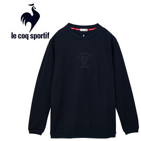 ルコック スポルティフ le coq sportif ヘランカワッフル ロングスリーブシャツ 長袖(Aile forme) メンズ QMMXJB01-NV