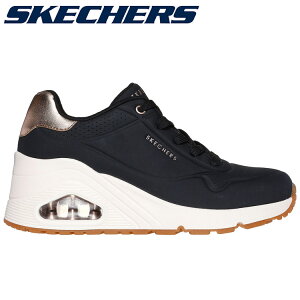 SKECHERS XPb`[Y UNO WEDGE-HI STEPS SKJ-177520-BLK fB[X V[Y
