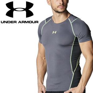 クリアランス 返品不可 メール便配送 アンダーアーマー UAヒートギアアーマー コンプレッション ノベルティ ショートスリーブ シャツ 6001536-025 メンズ