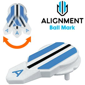 メール便配送 アライメント ボールマーク ALIGNMENT Ball Mark ゴルフマーカー 日本正規取扱品