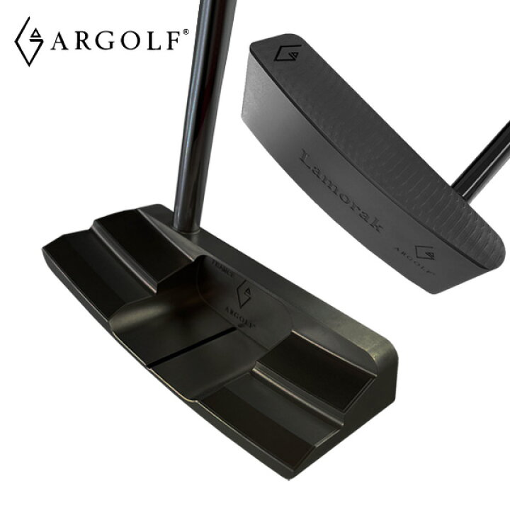 楽天市場】ARGOLF ラモラーク ダークエディション パター アールゴルフ 