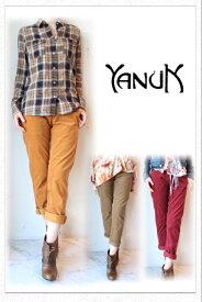 ヤヌーク レディース ヤヌーク　セール【SALE】50%OFF YANUK（ヤヌーク） コーデュロイクロプドチノPT♪ レディース 通販　楽天カード分割