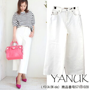 YANUK,ヤヌーク,新作,LYDIA(Wide)デニム,18SS,送料無料,57181028