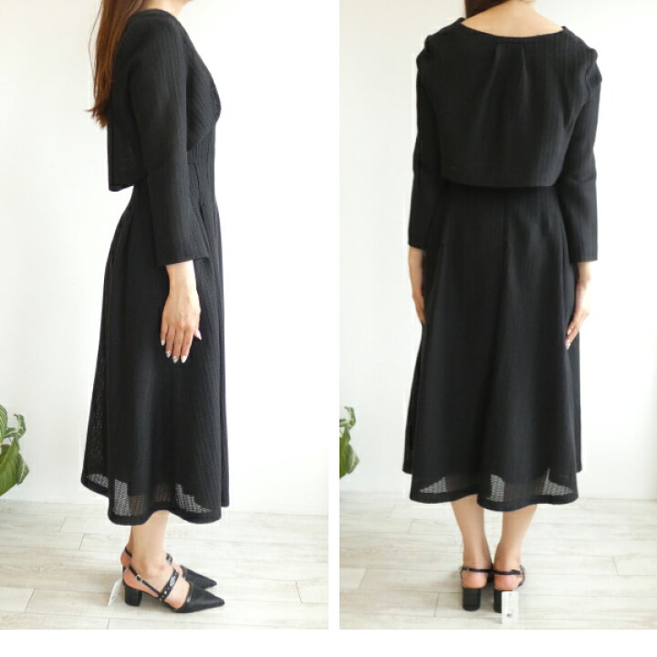 楽天市場】SALE,セール,CWFO242305,ボレロ付きフィットアンドフレア 