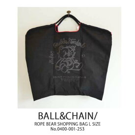【期間限定10％OFFセール】0400001253,Ball&Chain / ロープベア ショッピングバッグ （L）サイズ ,ダブルスタンダードクロージング,インスタ,25AW