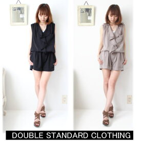 【セール】【SALE】 70％OFF　ダブルスタンダード ダブスタ ダブルスタンダードクロージング オールインワン DOUBLE STANDARD CLOTHING フリルコンビネゾン 【送料無料】 レディース 通販　楽天カード分割