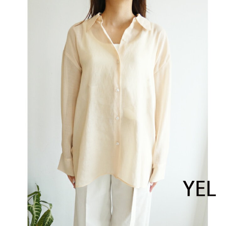 楽天市場】SALE,セール,FWFB242010,リネンライクシアーシャツ ,FRAY 