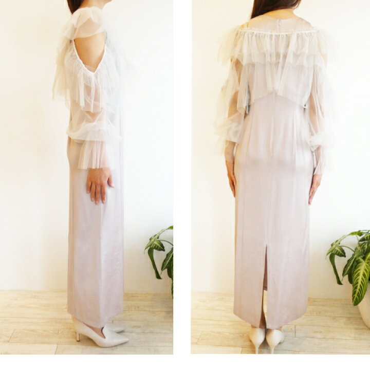 楽天市場】セール SALE,23AW,FWFO235506,ギャザーボレロコンビドレス  