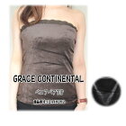 グレースコンチネンタル セール  【SALE40%OFF】ベロアベアTOP GRACECONTINENTAL セール 春夏 SS グレースコンチネンタル 12448262　楽天カード分割