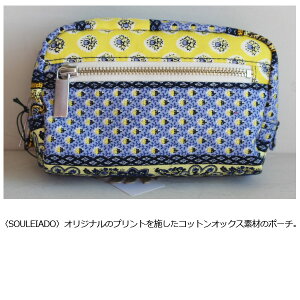 ソレイアードトゥモローランドコーティングオックスポーチ(M)メイクポーチポーチファッション雑貨SOULEIADOTOMORROWLAND19SS76-10-91-10002
