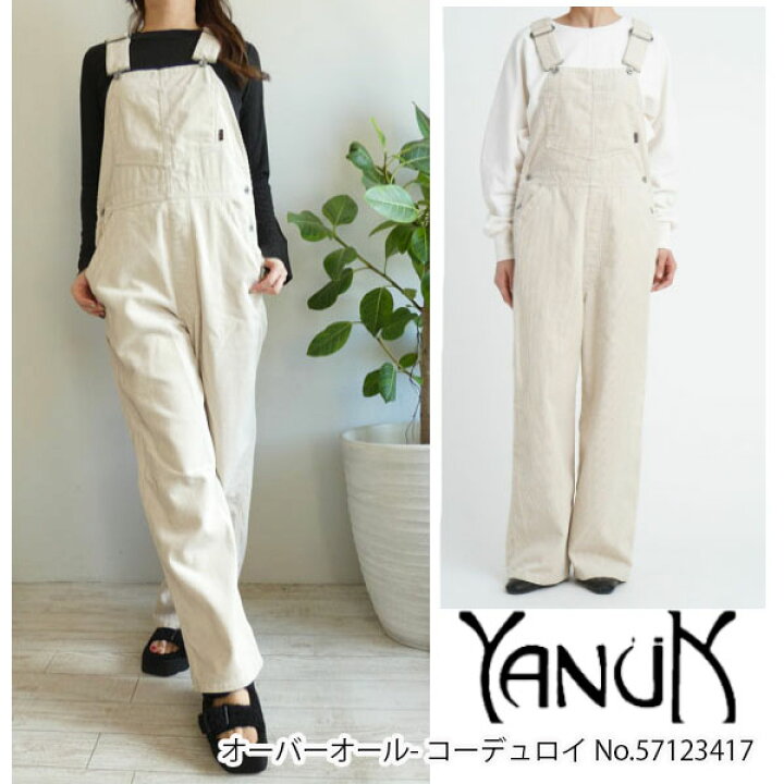 楽天市場】SALE セール 22AW,57123417,YANUK,ヤヌーク, オーバーオール 