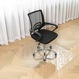 ダイニングマット チェアマット クリアフローリングシート 床保護マット カットできる 大型デスク足元マット テーブルマット サイズ130*160cm 厚さ1.5mm フローリングマット お手入れ簡単 床暖房対応