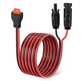 ソーラーコネクタる to XT60i ポート 10AWG ソーラーパネル 変換アダプター 充電ケーブル 対応 EcoFlow River 2/River 2 Max/River 2 Pro/Delta 2/Delta 2 Max/Delta 3 Pl