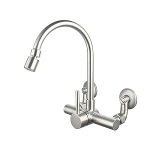 UMANYI �V���O�����o�[ ������ �L�b�`���֌� ���ʑ� �֌� �L�b�`���p �������� �ߐ� ��U�� 360�x��] �A�� �V�����[�؂�ւ� �Ǖt�� ��t��5�`25cm�Ή� SSKF08