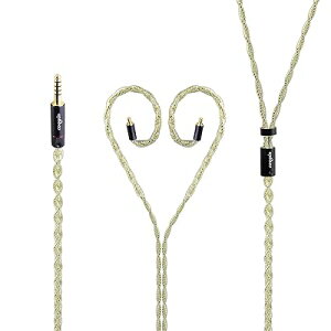 cooyin cyxj A2DC ���P�[�u�� �P�[�u�� �C���z�� 4�c �����b�L�P������ �I�[�f�B�I�e�N�j�J�p ATH-CKS1100�EATH-CKR100�EATH-CKR90 �ȂǂɓK������ �X�g���[�g�^ 4.4mm