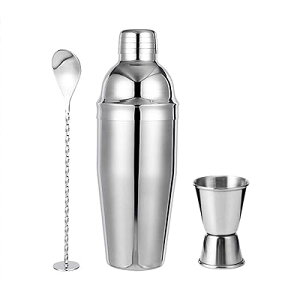 Yoseka JNeVFCJ[ 3_Zbg JNeVF[J[550ml W[Jbv15/30ml o[Xv[ 20.5cm XeX cocktail set Sҗp o[Zbg Ɩ p