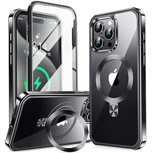 y360°SʕیEX^hEMagsafeΉzKELLCASE iPhone 15 Pro p P[X  BX^hECDO c CX[d phone15 pro Jo[ ϖh~PCw bLop[ ČRMILK