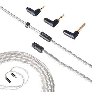 cooyin P[u 2Pin 0.78mm CzP[u IEM^ oX ⃁bLP 3in1 vO\ Finalp A3000EA4000EA5000EMAKE4ȂǓK 4.4mm 3.5mm 2.5mm