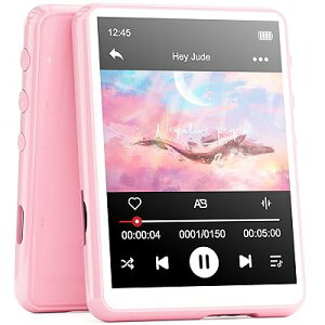MECHEN 64GB MP3v[[ Bluetooth 5.3 fW^I[fBIv[[ y ~jyv[[ 128GB܂Ŋg\ Xs[J[ 2.4C`^b`XN[ FMWIE^EdqubNE