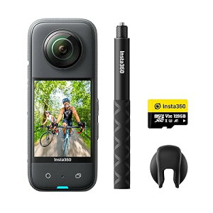 Insta360 X3 b360xJ ANVJ V^1/2C`48MPZT[ IPX8h 5.7K360x 72MP360xʐ^ u␳ ANeBuHDR 4Kl̎_ 60fpsB 360xێ AIҏW 