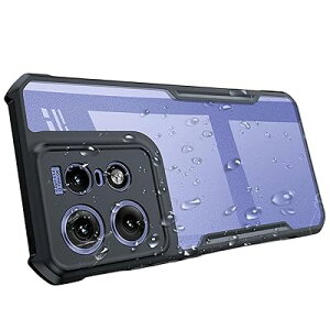 Motorola moto Edge 50 Pro �P�[�X ���^ �N���A �J�o�[ �X�}�z�P�[�X �N���A �ϏՌ� �w�ʃP�[�X �V���R�� moto Edge 50 Pro �J�o�[ �ČRMIL�K�i ���΂ݖh�~ �J�o�[ �S�ʕی�Motorola Edge 5