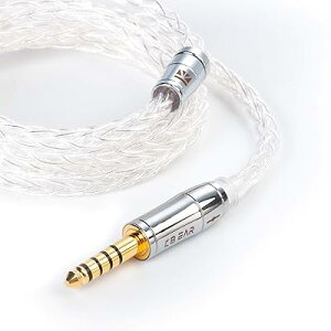 Yinyoo イヤモニ アップグレードケーブル 2pin 4.4mm KBEAR KBX4913 純銀 8芯 イヤホン 交換用ケーブル 5極 バランス イヤホン リケーブル イヤフォン ケーブル fh1s/jh3/fd1/ea1/I3PRO/Star
