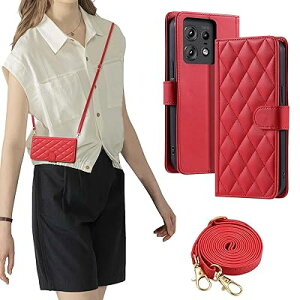 laddutoi Motorola Moto Edge 50 Pro/Moto Edge 50s Pro �Ή� �P�[�X �h�o Moto Edge 50 Pro �P�[�X �蒠�^ �ϏՌ� ���g���[�� �G�b�W50�v�� �P�[�X �蒠�^ Edge 50 Pro