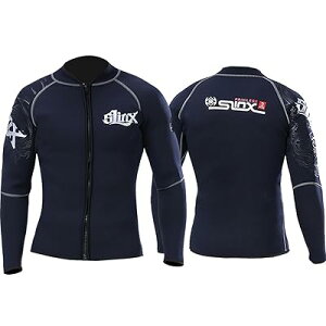 ウェットスーツ タッパ メンズ 3mm ウエットスーツ ジャケット フロントファスナー 長袖 男女兼用 ネオプレン素材 裏起毛 サーフィン ダイビング SUP ボディボード シュノーケリング 沢登 磯