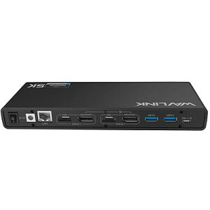 WAVLINK USB-C jo[T hbLOXe[V/fAfBXvC 15-in-1 @\hbLO Xe[V - 5K @ 60H(5120x2880) fBXvCo 5KΉ DPo̓|[g 4KΉ HDMIo̓|[