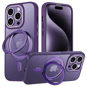 iPhone 14 Pro Max Kp P[X MagsafeΉ ACtH14v}bNX Jo[ 360°]X^h Uovon X}zP[X ACz 14promax gуP[X CX[d ԍڃz_[ Ή Xgbvt 