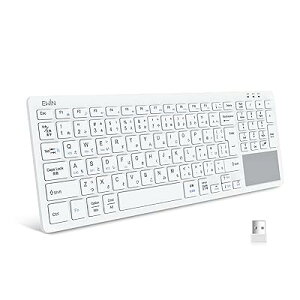 Ewin Bluetooth/USB ΉL[{[h 2.4Ghzڑ ^b`pbht {z CXL[{[h 3VXeΉ 3foCX؂ւ V[o[t dr iPad p\R ^ubg X