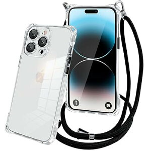 KEHUALLE iPhone 14Pro P[X NA V_[X}zP[X iPhone 14Pro ϏՌ ^  TPU gуJo[ Xgbvt | ΂߂ | Rt ߉\ V_[ NX{fB AC