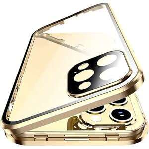 iPhone 16 Pro Max P[X SʃJo[ bN@\t+}Olbg ʃNAKX SbN Jی A~op[ ACtH16 Pro Max KXP[X ʃP[X  (S[h, iPh
