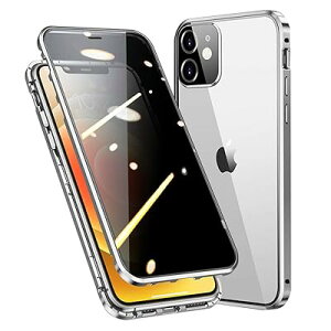 bNt `h~ iPhone 13 Pro P[X tJo[ Jی SʃJo[ bN A~op[ }Olbg iPhone13v KXP[X ʃP[X 360x Sʕی (13Pro, Vo[)