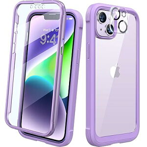 Diaclara iPhone14 p P[X 6.1C` op[P[X ʕیtCt wʃNA PC+TPU Sʕی  P[X CX[dΉ 