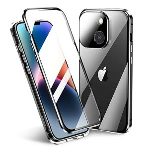 KMXDD bNt iPhone13 P[X SʃJo[ Jی tJo[ KXtBt }Olbg iPhone 13 ʃP[X 360 KXP[X A~ op[  NA (iPhone13, )