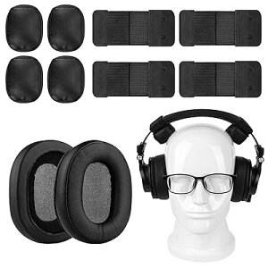 Geekria C[pbh QuickFit ݊ pbh I[fBIeNjJ Audio-Technica ATH-M50X ATH-M50XBT ATH-M50xBT2 ATH-M50 ATH-M40X ATH-M30 ATH-M20 wbh