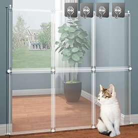 Puhang ペットフェンス 犬 サークル ケージ ペットゲート 柵 猫脱走防止フェンス ペットサークル ペット フェンス ゲート 犬小屋 ベビーゲート 小型犬 中型犬 大型犬 猫 うさぎ 小動物 脱走防止 侵入防止 バリアゲート ベビーフェンス 猫