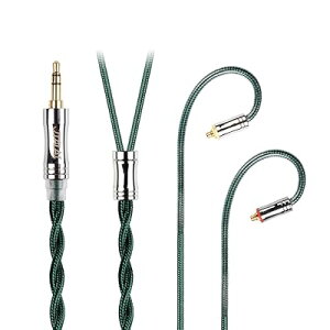 JIALAI JLY3 ⃁bLP P[u 3.5mm MMCX 2c CzAbvO[hP[u  E wbhtHP[u }CNȂ HiFi DIYCz̃ANZT |^ 1.2m P JIALAI (3.