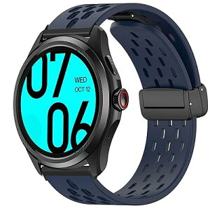 [Lamshaw] for Ticwatch pro 5 oh, ʋCX|[c VR CNX oh ߃oh 24mmxgXgbv Ticwatch pro 5 X}[gEHb`ɑΉ (_[Nu[)