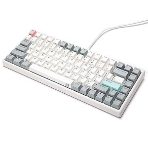 NiZL[{[hMini84-1m USB Type-CLڑ(E) WindowsMacΉ Cherry MX p\tgEFAt L[{[hJX^}CY\ vO1/2/3 Ódeʖړ_ É L[׏d35g pz