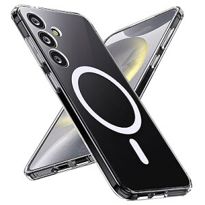 �yMagSafe�Ή��E�ČR�K�i�zHolidi Galaxy S24 �P�[�X MagSafe ������ �}�O�l�b�g���� �ČRMIL�K�i �S�ʕی� ���C�����X�[�d ���ςȂ� ��d�\�� �M�����N�V�[s24 �P�[�X Magsimpl-Series �N���A