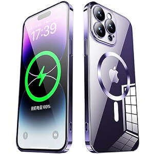 iyite iPhone 14 Pro P[X nCubhP[X HaloLockt MagSafeΉ C[d iphone14vP[X AbvO[hꂽdCbL \tgVF ČRMILKi SGSF Ռی ɋw N