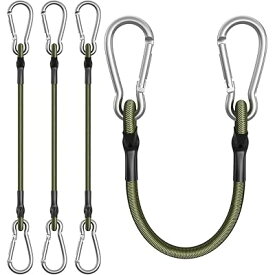 シェード 取り付け金具 強力 フック 4個入り ゴムひも 荷台用ゴムバンド 固定バンド 荷締めベルト 荷物ベルト 固定金具 ベランダ 日除け シェード 伸縮性ロープ オーニング サンシェード 庭 屋外 キャンプ アウトドア用 防風 設営(4個入り,約