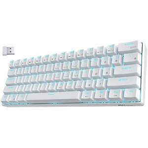 RK ROYAL KLUDGE RK61 JjJ L[{[h  Bluetooth CX USB L/ Windows/Mac/IOS/AndroidɑΉ X}z/^ubg/p\R(ipad iphoneȂ)ʗp y