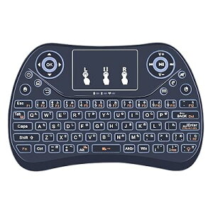 ミニキーボード for Ewin Bluetooth 4.0 タッチパッド搭載 Mini Keyboard 日本語配列 ポータブル 超小型 多機能ボタン USBレシーバー付き