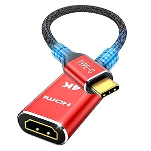 Highwings USB C - HDMI ϊA_v^ 4K@60Hz Type-C ϊA_v^ ^CvC ϊRlN^[ [Thunderbolt 3 / 4] X}z ϊP[u USB C[qHDMIX iPhone 15 Pro