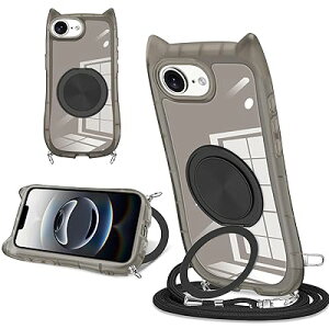 iPhone 16e p X}zP[X LfUC VvŃt@bV 360° ]X^ht iPhone 16e X}zP[X ~ ΂ݖh~ SʓIȕی ߉\ȃlbNXgbvt